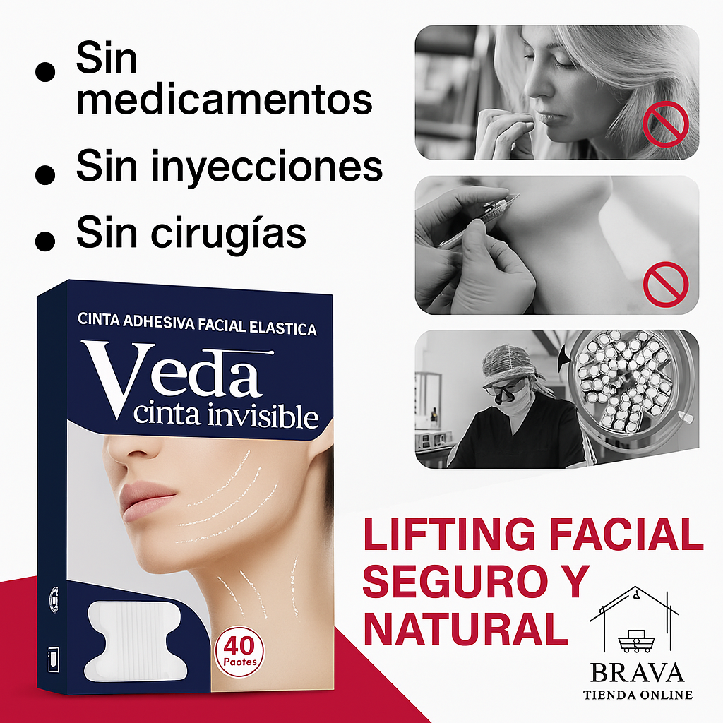 💖 VLift™ – Cinta Lifting Facial Instantánea 💖¡Luce un rostro más firme, joven y definido en solo segundos🎁 ¡OFERTA ESPECIAL POR TIEMPO LIMITADO!📦