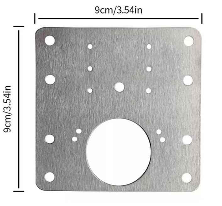 🔩 FixHinge™ – Kit 4 uds-Placa para Reparación de Bisagras – Refuerza Tus Muebles en Minutos