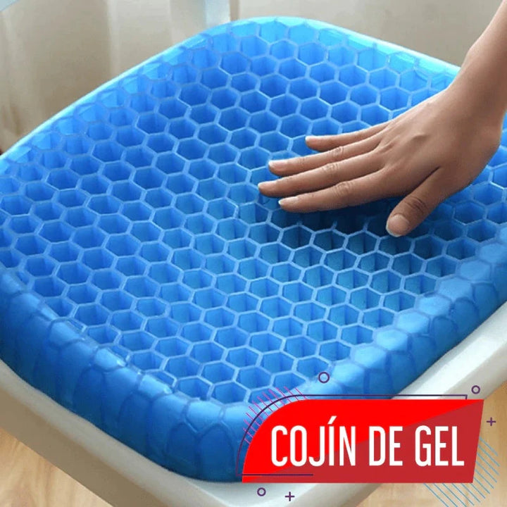 ✨ ErgoGel™ – Cojín Ortopédico de Gel – Máximo Confort para Todos, Sin Dolor