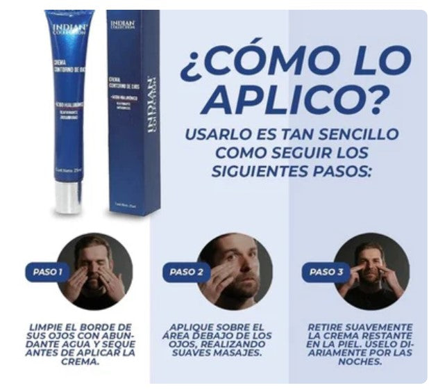 ✨ SkinRevive™ – Kit Contorno de Ojos y Crema de Ácido Hialurónico✨