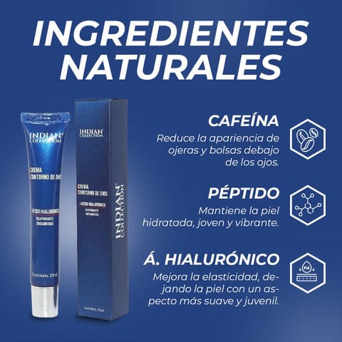 ✨ SkinRevive™ – Kit Contorno de Ojos y Crema de Ácido Hialurónico✨