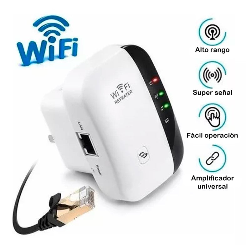 📶 TurboWiFi™ – Amplificador WiFi – Señal Potente en Cada Rincón de Tu Hogar