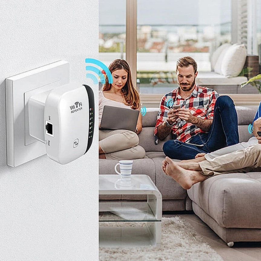 📶 TurboWiFi™ – Amplificador WiFi – Señal Potente en Cada Rincón de Tu Hogar